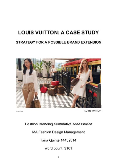 louis vuitton study.